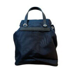 Prada Daypack Backpack Logo Black Triangle